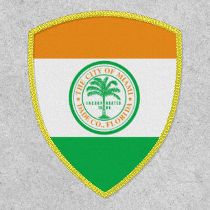 Flag of Miami, Florida Patch