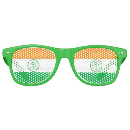 Flag of Miami Florida Retro Sunglasses