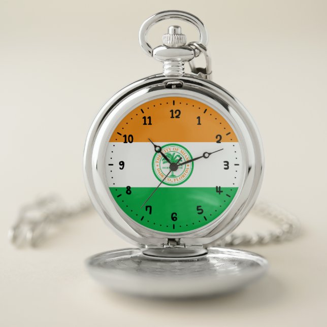 Flag of Miami, Florida Watch (Inside)