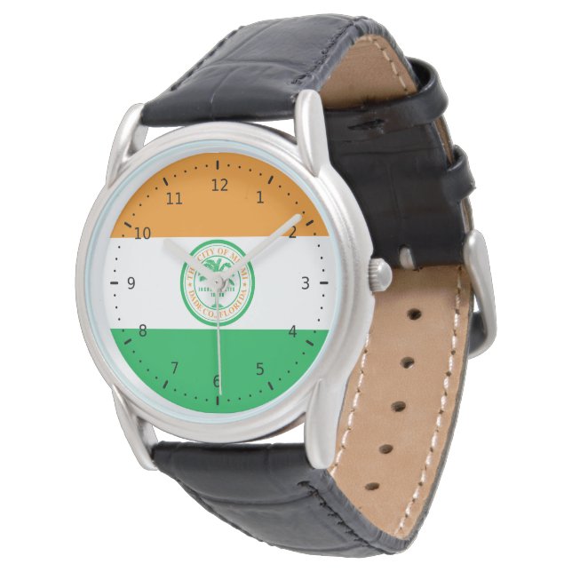 Flag of Miami, Florida  Watch (Angled)