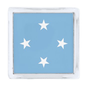 Flag Of Micronesia Lapel Pin by Flagosity at Zazzle