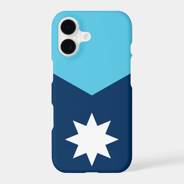 Flag of Minnesota Case-Mate iPhone Case (Back)