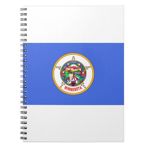 Flag of Minnesota Notebook