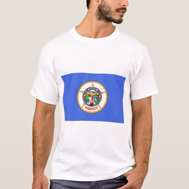 Flag of Minnesota T-Shirt (Front)