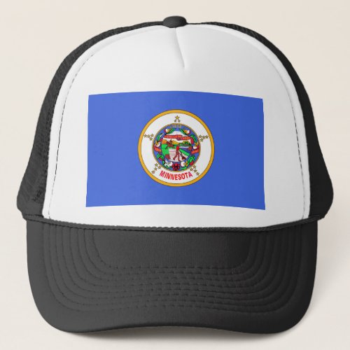 Flag of Minnesota Trucker Hat