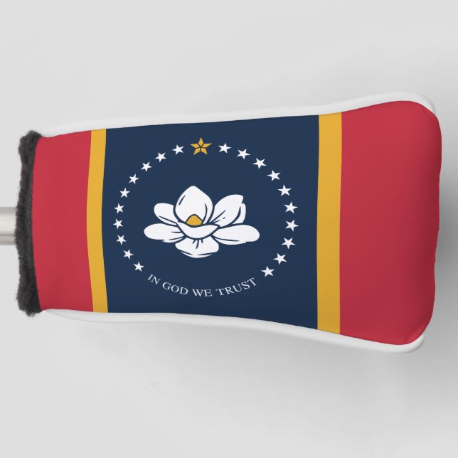 Flag of Mississippi (2020) Golf Head Cover (Front)