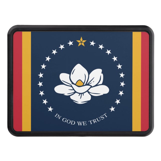 Flag of Mississippi (2020) Hitch Cover (Front)