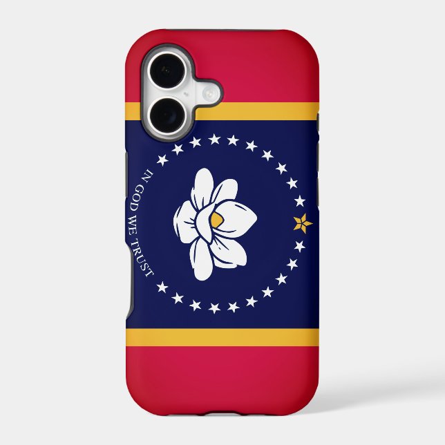 Flag of Mississippi (2020) Iphone Case (Back)