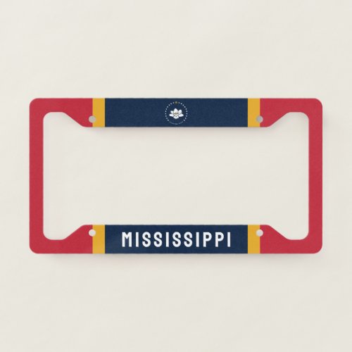 Flag of Mississippi 2020 License Plate Frame