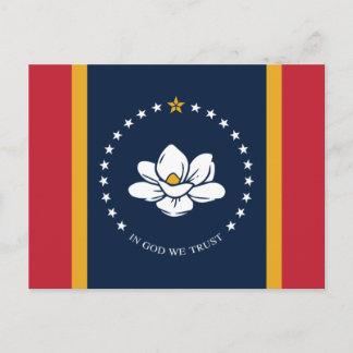Flag of Mississippi (2020) Postcard