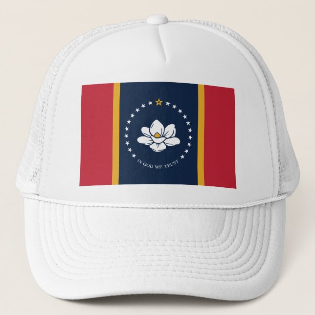 Flag of Mississippi (2020) Trucker Hat (Front)