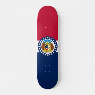 Flag of Missouri Skateboard
