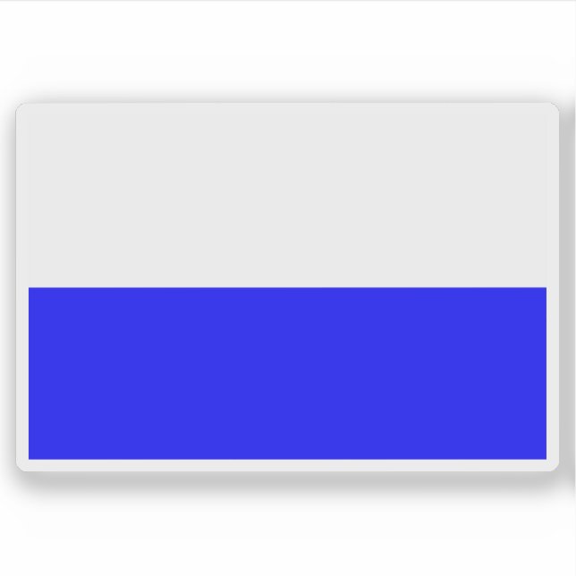 Flag of Mladá Boleslav, Czech Republic Sticker (Front)