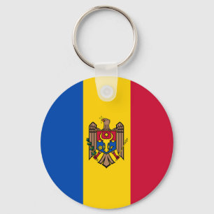 Flag of Moldova Keychain