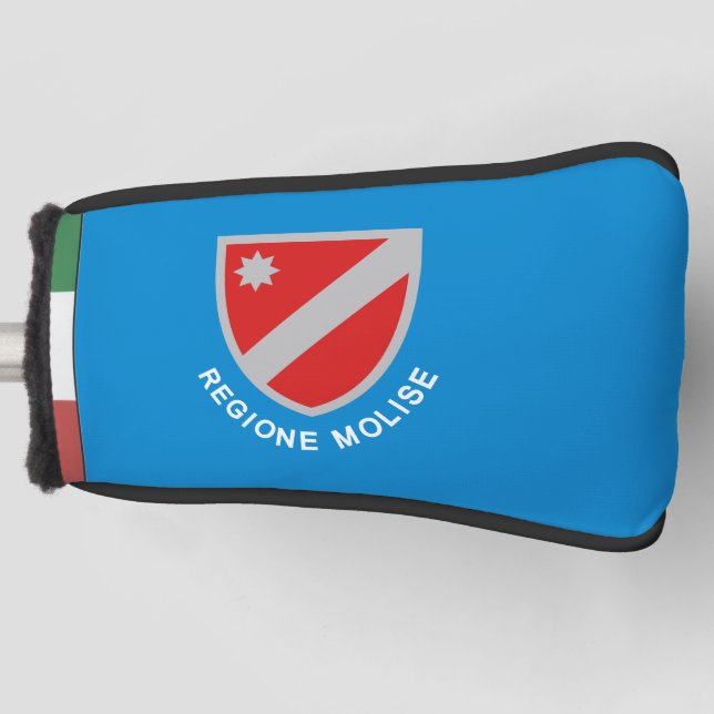 Flag of Molise Region, Italy Golf Head Cover (Front)