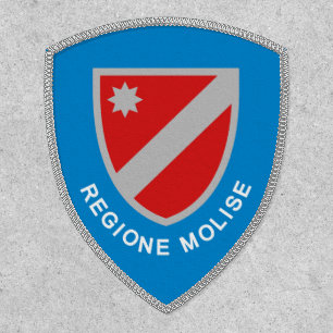 Flag of Molise Region, Italy Patch