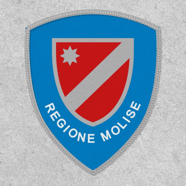 Flag of Molise Region, Italy Patch (Front)