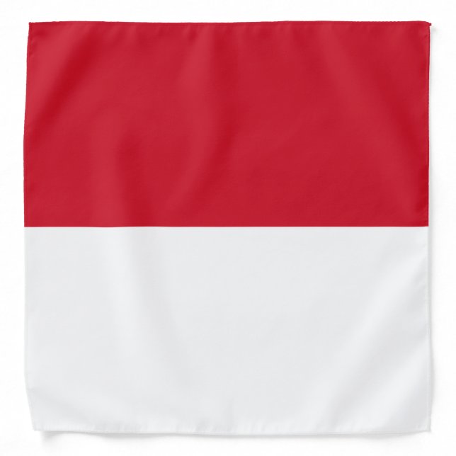 Flag of Monaco Bandana (Front)