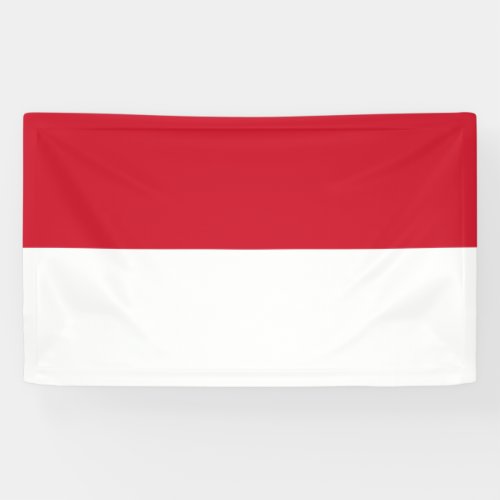 Flag of Monaco Banner