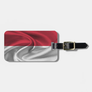 Flag Of Monaco Luggage Tag