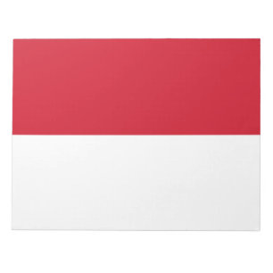 Flag of Monaco Notepad