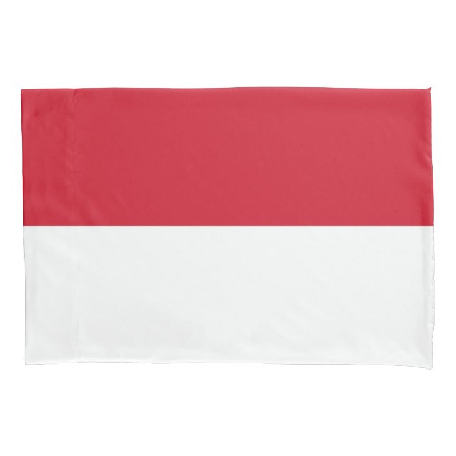 Flag of Monaco Pillow Case (Front)