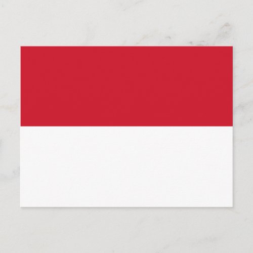 Flag of Monaco Postcard