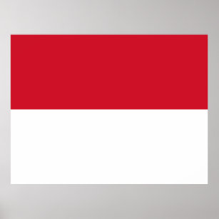Flag of Monaco Poster
