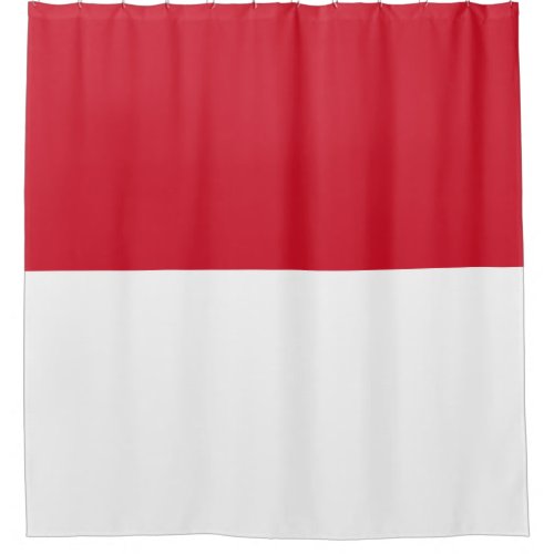 Flag of Monaco Shower Curtain