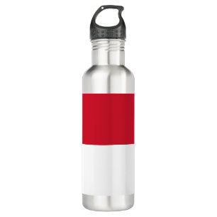 Flag of Monaco Stainless Steel Water Bottle