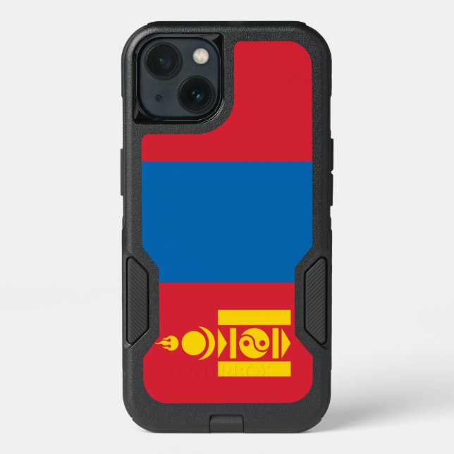 Flag of Mongolia Otterbox iPhone Case (Back)