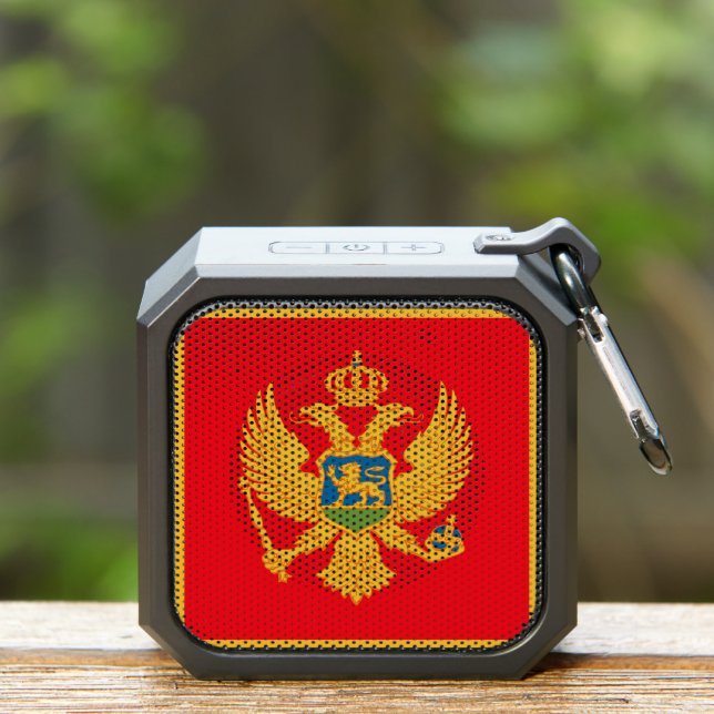 Flag of Montenegro Bluetooth Speaker (Insitu(Outdoor))
