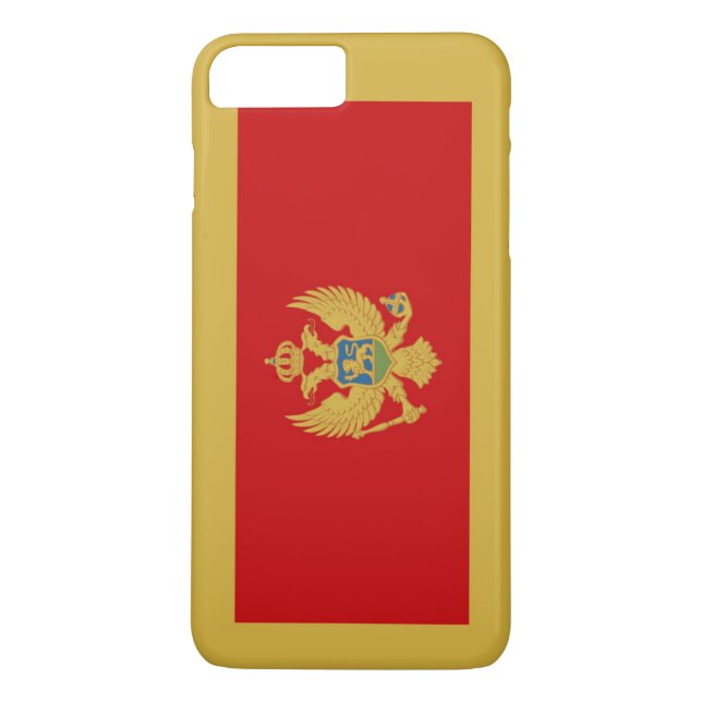 Flag of Montenegro Case-Mate iPhone Case (Back)