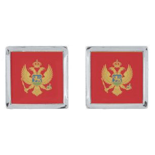 Flag of Montenegro Cufflinks