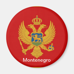 Flag of Montenegro Magnet