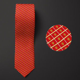 Flag of Montenegro Pattern Neck Tie