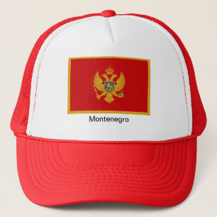 Flag of Montenegro Trucker Hat