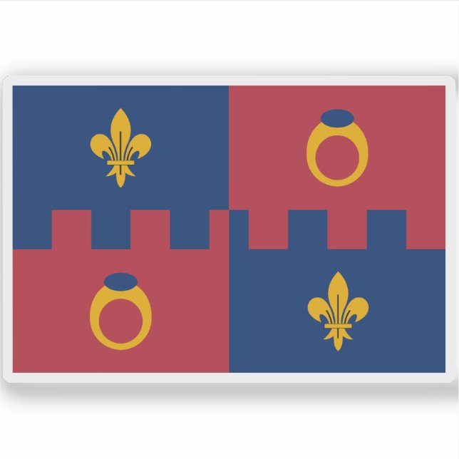 Flag of Montgomery County, Maryland  Sticker (Front)