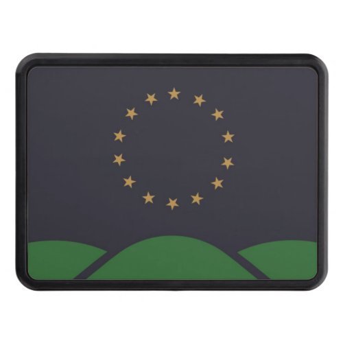 Flag of Montpelier Vermont Hitch Cover