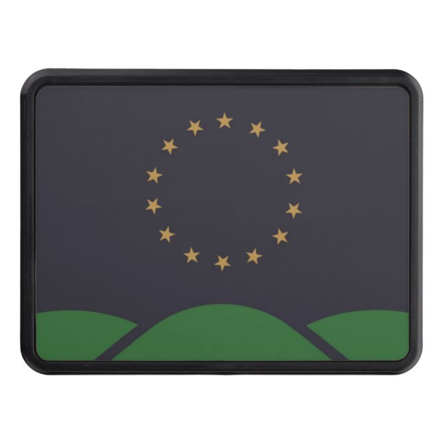 Flag of Montpelier, Vermont Hitch Cover (Front)