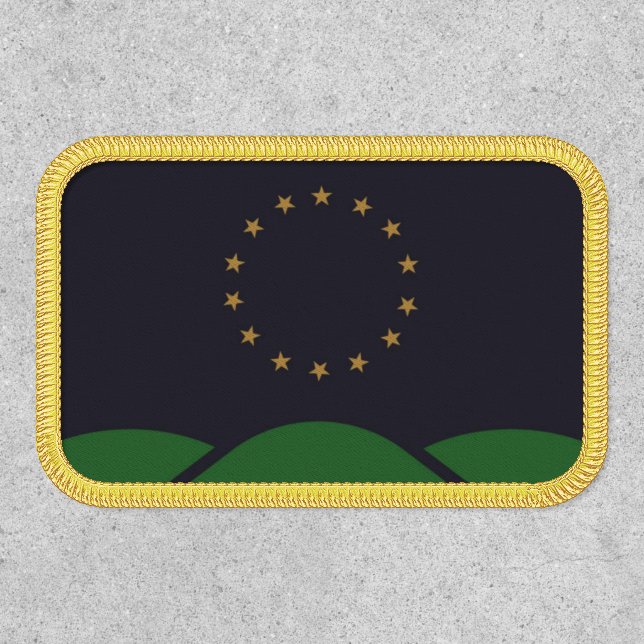 Flag of Montpelier, Vermont Patch (Front)