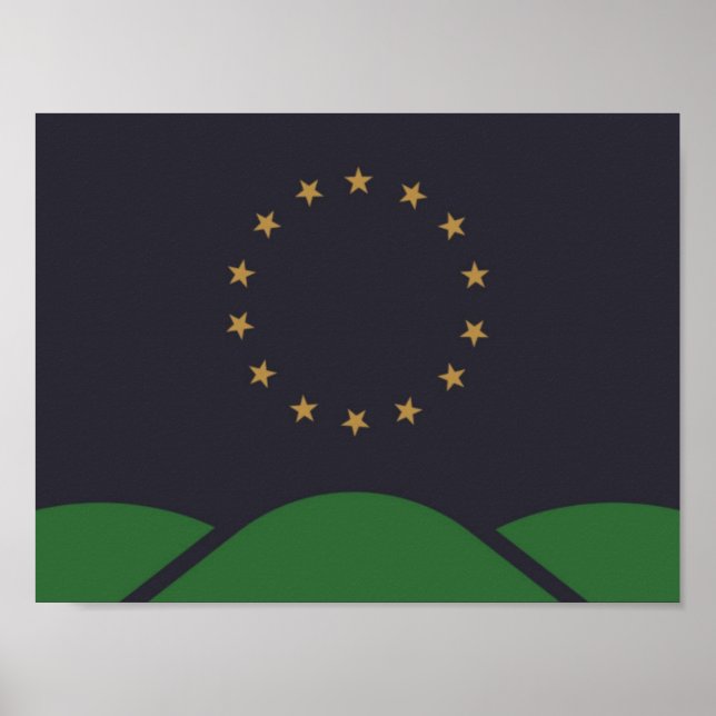 Flag of Montpelier, Vermont Poster (Front)