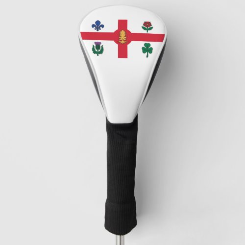 Flag of Montreal Quebec Golf Head Cover