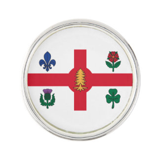 Flag of Montreal, Quebec Lapel Pin