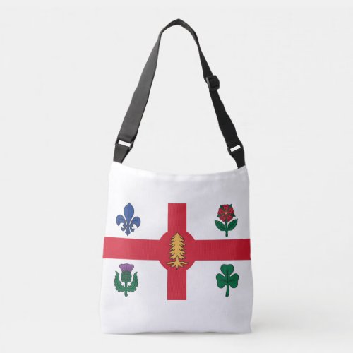 Flag of Montreal Quebec Tote