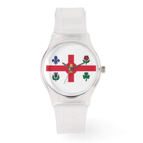 Flag of Montreal Quebec Watch