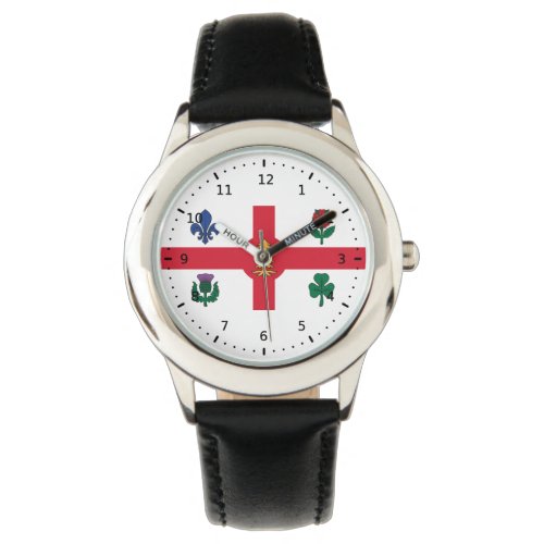 Flag of Montreal Quebec Watch