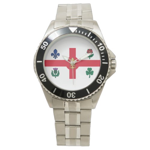 Flag of Montreal Quebec Watch