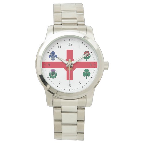 Flag of Montreal Quebec Watch