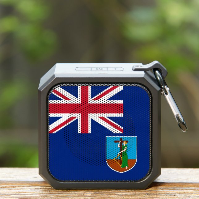Flag of Montserrat Bluetooth Speaker (Insitu(Outdoor))